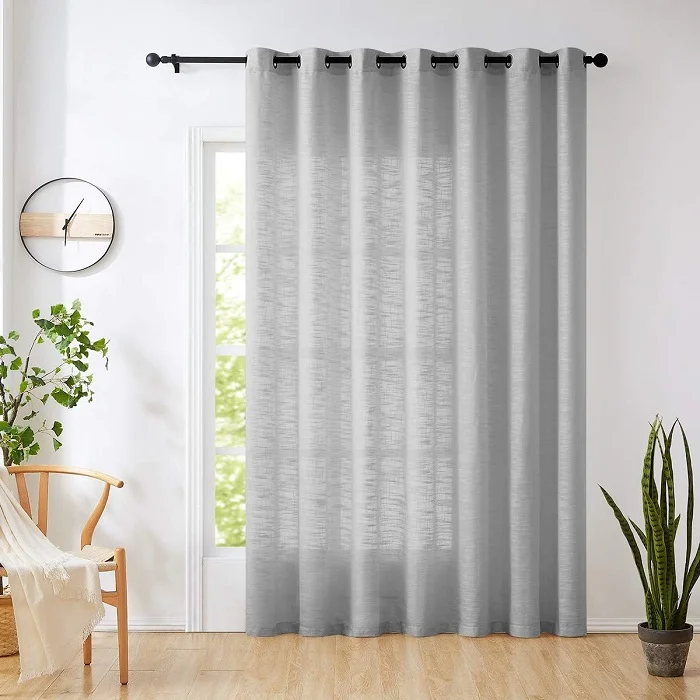 Grey Sheer Curtains